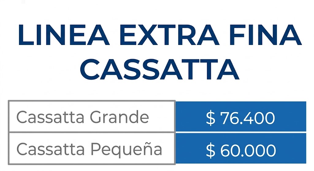 LINEA EXTRA FINA CASSATTA