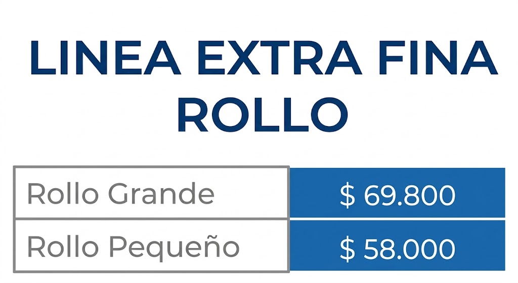 LINEA EXTRA FINA ROLLO